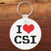 CSI - 犯罪現場捜査官 大好き キーホルダー (正面)