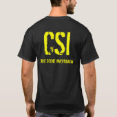 CSI. 隠し場所場面調査 Tシャツ (裏面)