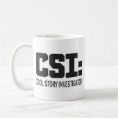 CSI:Cool story調査員 コーヒーマグカップ (左)