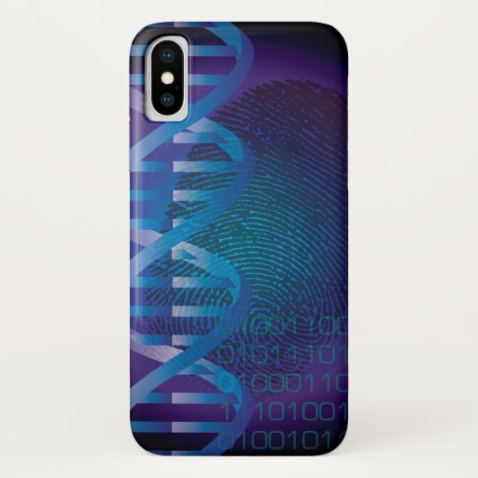 CSI DNAフィンガープリント科学 Case-Mate iPhoneケース (裏面)