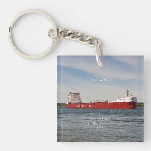 CSLウェルランドキーチェーン キーホルダー (正面)