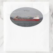 CSLタドサックのステッカー 楕円形シール (バッグ)