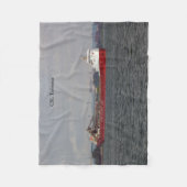 CSLタドサックフリースブランケット フリースブランケット (正面)