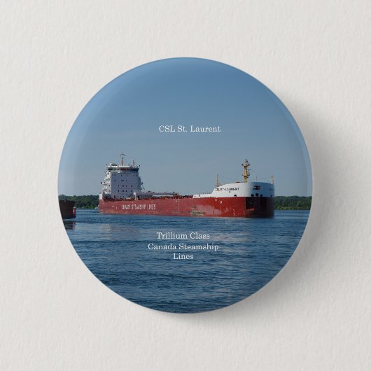 CSL St. Laurentボタン 缶バッジ (正面)