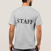 CSMの人のスタッフのワイシャツ Tシャツ (裏面)