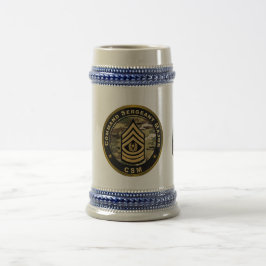 CSM軍曹専攻の隊 ビールジョッキ