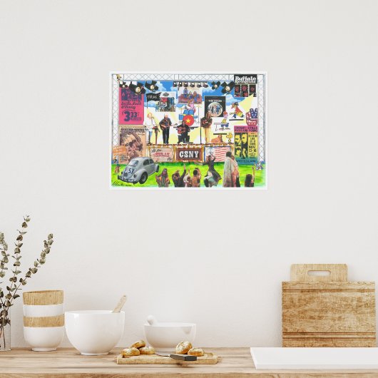CSNY ポスター (キッチン)