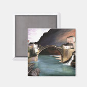 Csontvary – モスターのローマンブリッジ マグネット (正面/裏面)