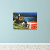 Csontvary - Full Moon in Taormina (詳細) キャンバスプリント (インサイチュ (ウッドフロア))