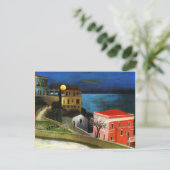 Csontvary - Full Moon in Taormina (詳細) ポストカード (スタンド正面)