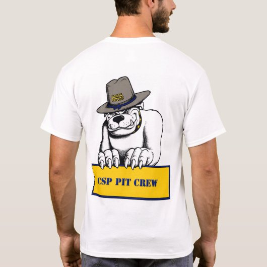 CSP Pit Crew T Shirt Tシャツ (裏面)