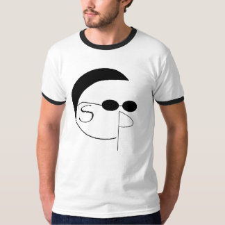 CSP - STOOPですか。 信号器のTシャツ Tシャツ