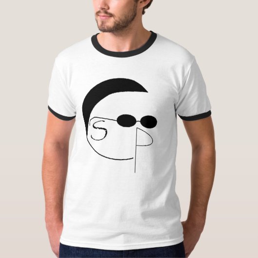 CSP - STOOPですか。 信号器のTシャツ Tシャツ (正面)