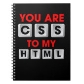 CSSからHTMLへ ノートブック (正面)