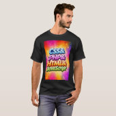 CSSとPHPとHTMLとJavaScript Tシャツ (正面フル)