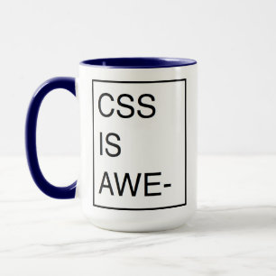 CSSによってページを捲られる流出のマグ マグカップ