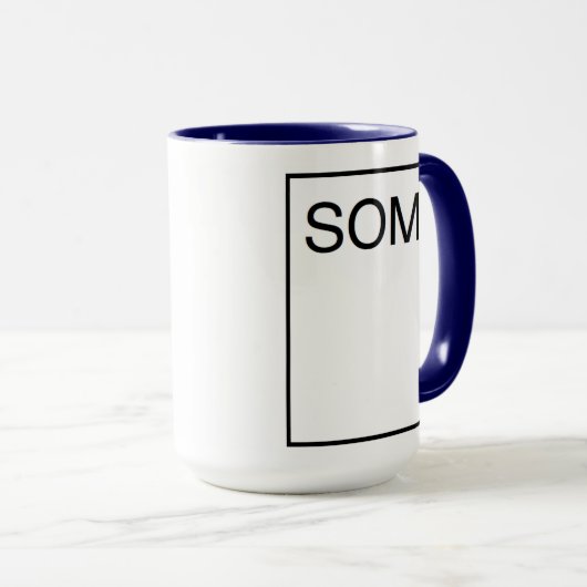 CSSによってページを捲られる流出のマグ マグカップ (正面右)