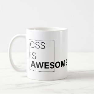cssはプログラマー素晴らしのための皮肉な贈り物である コーヒーマグカップ