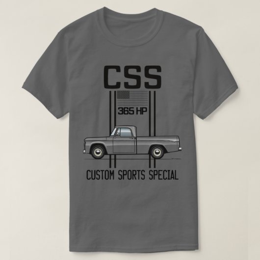 CSSカ数々のラー Tシャツ (デザイン正面)