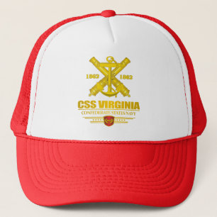 CSSヴァージニア(海軍紋章)の金ゴールド キャップ