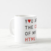 CSS コーヒーマグカップ (正面左)
