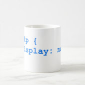 CSS no help コーヒーマグカップ (中央)