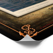 CSS Virginiaに接続するUSSモニタ – 1862 ポスター (角)