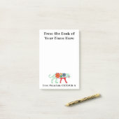 CSTEMデスクノートパッド ポストイット (デスク上)