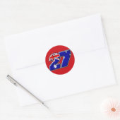 CSThundercats27 ラウンドシール (封筒)