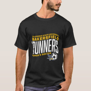 Csu Bakersfieldロードランナーズウィメンズサッカー Tシャツ