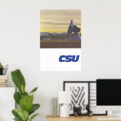 CSU Election Poster Erdfunkstation Raisting ポスター (ホームオフィス)