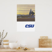 CSU Election Poster Erdfunkstation Raisting ポスター (キッチン)