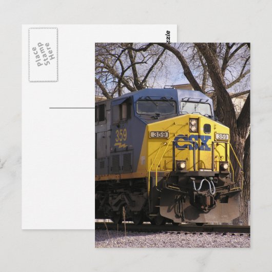 CSXトレイン ポストカード (正面/裏面)