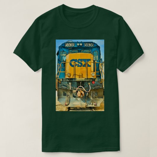 CSX 5938 Tシャツ (デザイン正面)