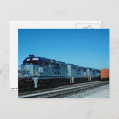 CSX、EMD ポストカード (正面/裏面)
