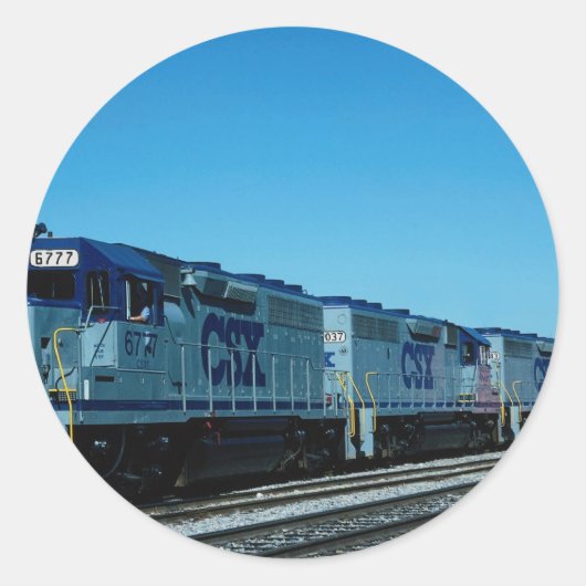 CSX、EMD ラウンドシール (正面)