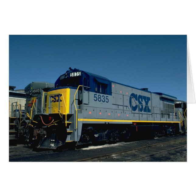 CSX GE B36-7 (正面横)