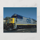 CSX GE B36-7 ポストカード (正面)