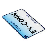 CTライセンスプレート磁石 マグネット (右側)