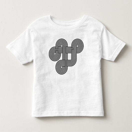 CTリングや輪 トドラーTシャツ (正面)