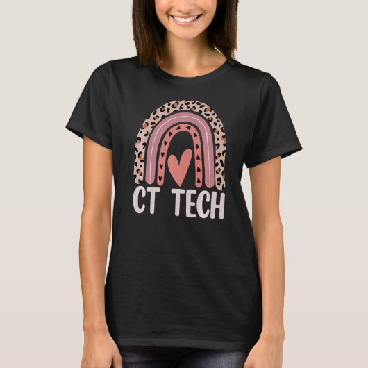 CT技術コンピューター断層撮影技術者放射線学 Tシャツ (正面)