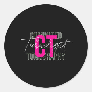 Ct技術放射線技師コンピュータ断層撮影 ラウンドシール