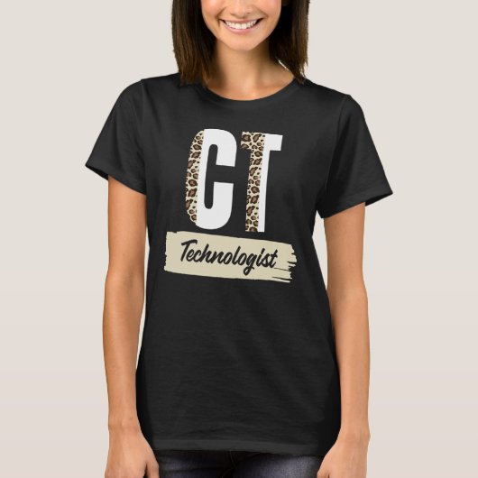 Ct技術者放射線技師 Tシャツ (正面)
