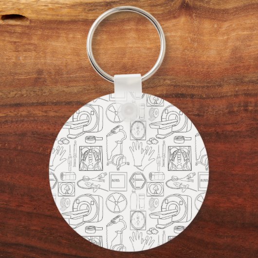 CT技術 キーホルダー (正面)