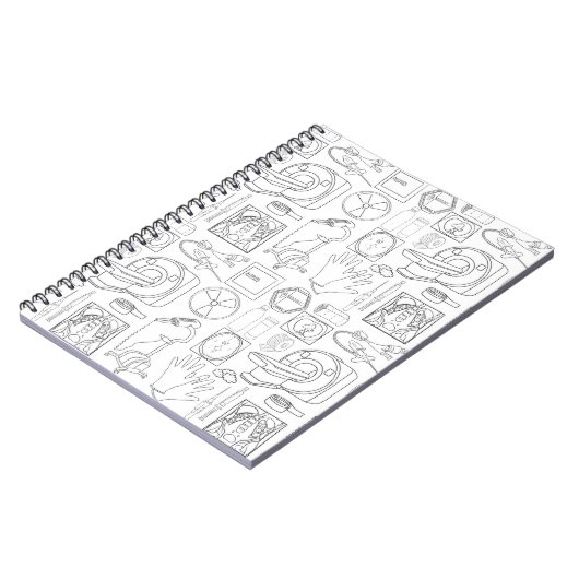 CT技術 ノートブック (左側)