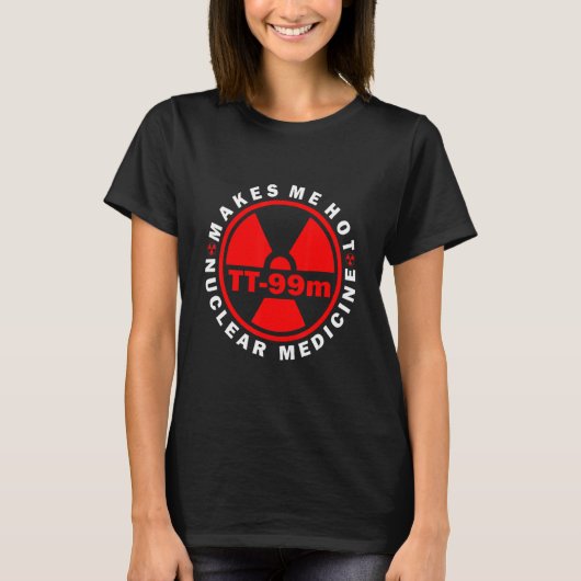 CT MRI Tech TC 99m放射線技師素晴らしいTech 1 Tシャツ (正面)