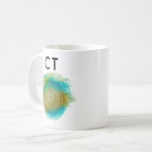 CT Technologist Radiology Team Member Appreciation コーヒーマグカップ (正面左)