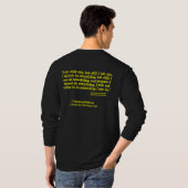 CT Underhoundの鉄道 Tシャツ (裏面フル)
