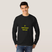 CT Underhoundの鉄道 Tシャツ (正面フル)