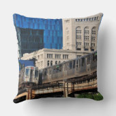 CTAの高速転送のオレンジラインおよびグリーン・ライン クッション (裏面)